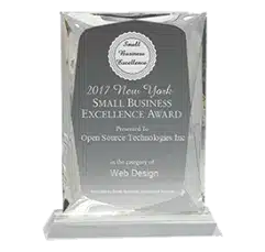 2017 Business Award badge