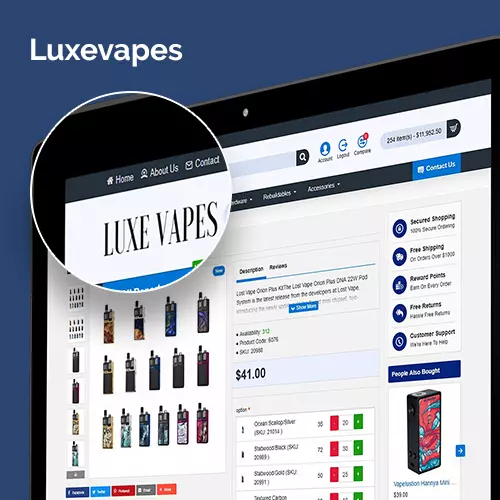 Luxevapes project thumbnail